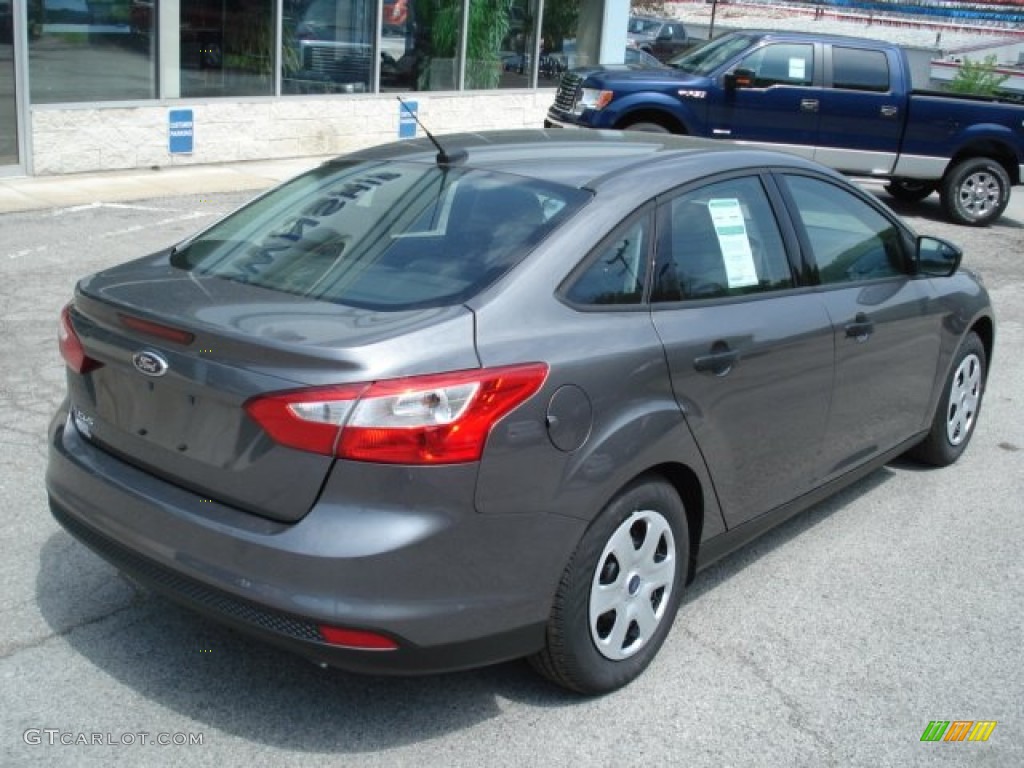 2012 Focus S Sedan - Sterling Grey Metallic / Charcoal Black photo #8