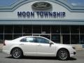 White Suede 2012 Ford Fusion SEL V6 AWD