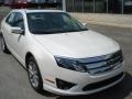 White Suede - Fusion SEL V6 AWD Photo No. 2