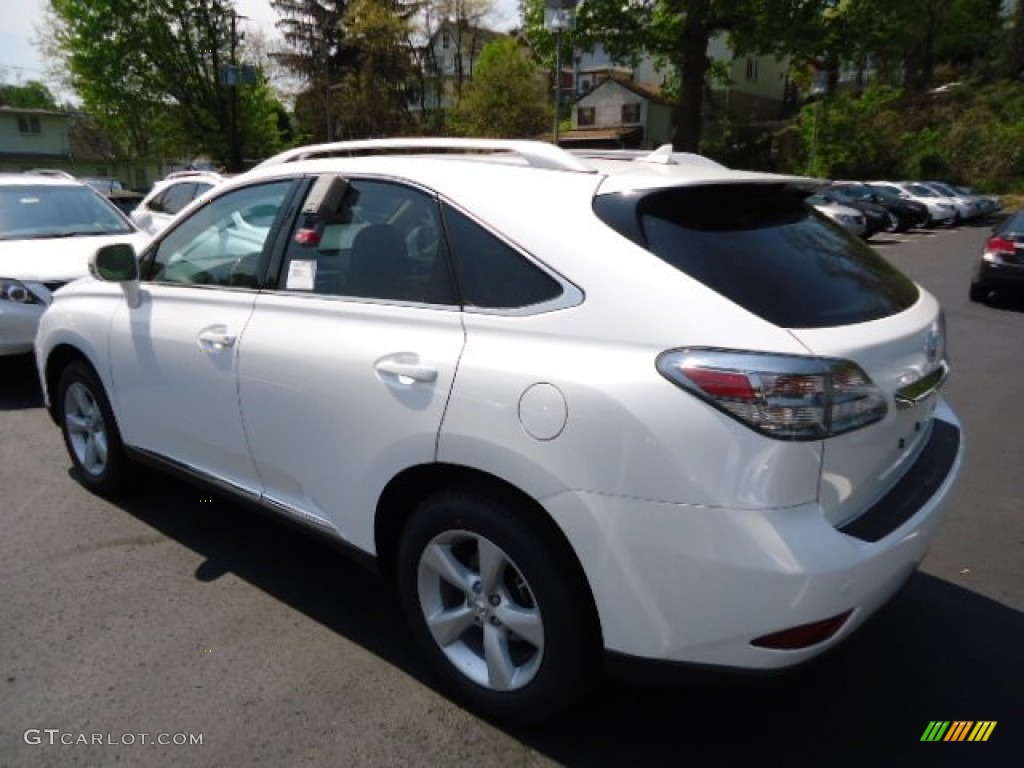 2012 RX 350 AWD - Starfire White Pearl / Parchment photo #2