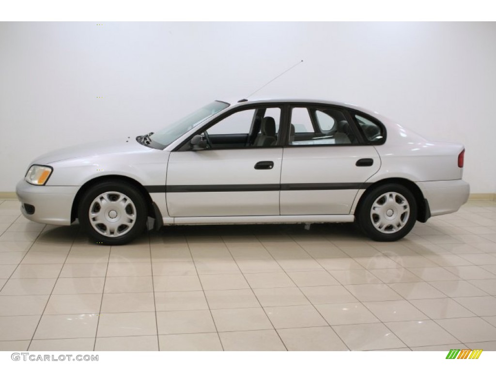 Silver Stone Metallic 2002 Subaru Legacy L Sedan Exterior Photo #64549312