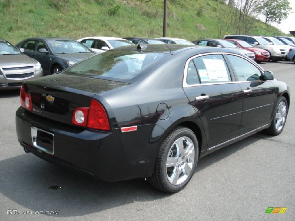 2012 Malibu LT - Black Granite Metallic / Ebony photo #8