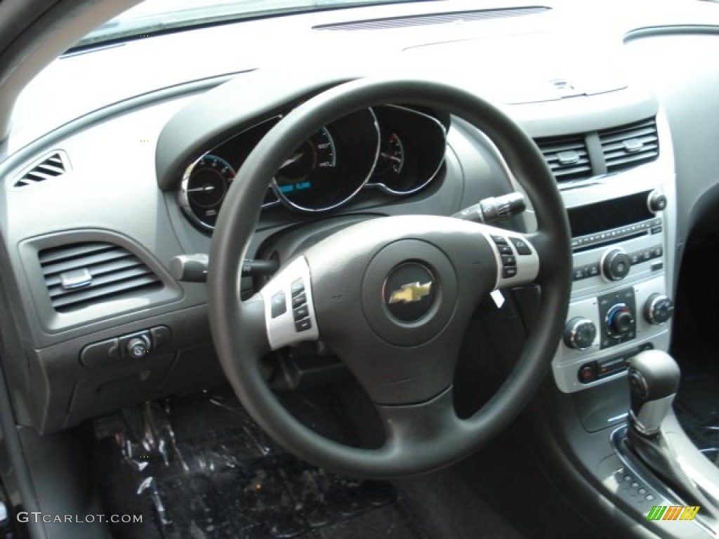 2012 Malibu LT - Black Granite Metallic / Ebony photo #10