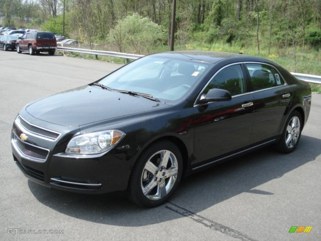 2012 Malibu LT - Black Granite Metallic / Ebony photo #4