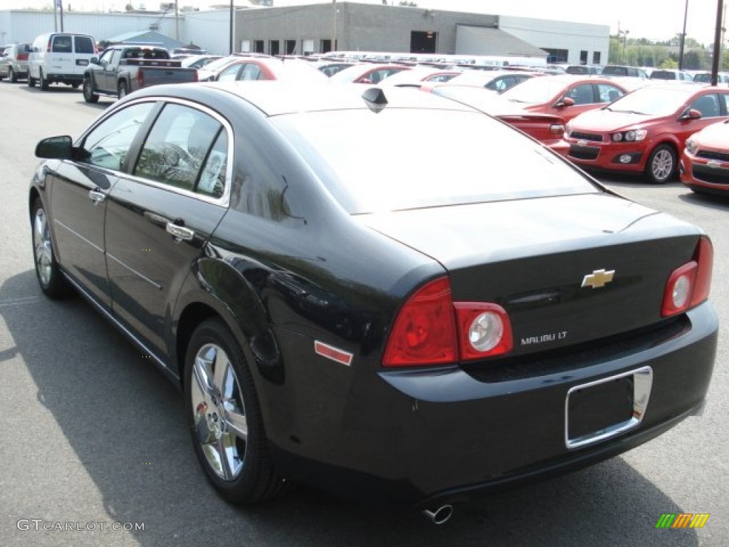 2012 Malibu LT - Black Granite Metallic / Ebony photo #6