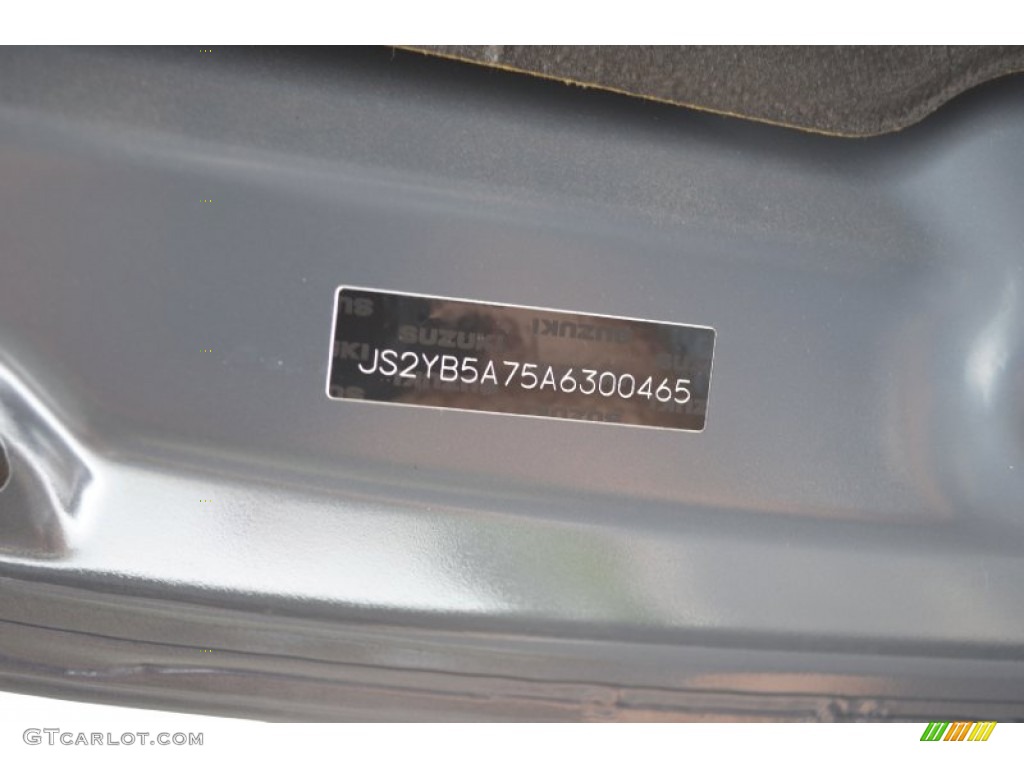 2010 SX4 Crossover Touring AWD - Azure Grey Metallic / Black photo #31