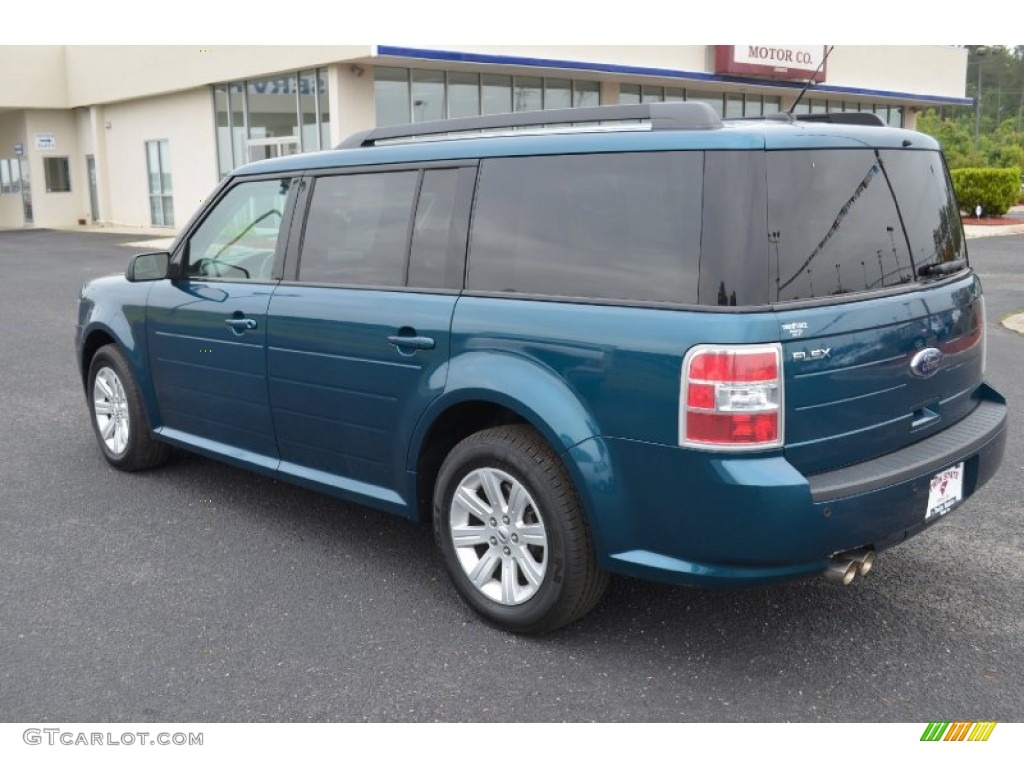 Mediterranean Blue Metallic 2011 Ford Flex SE Exterior Photo #64551641