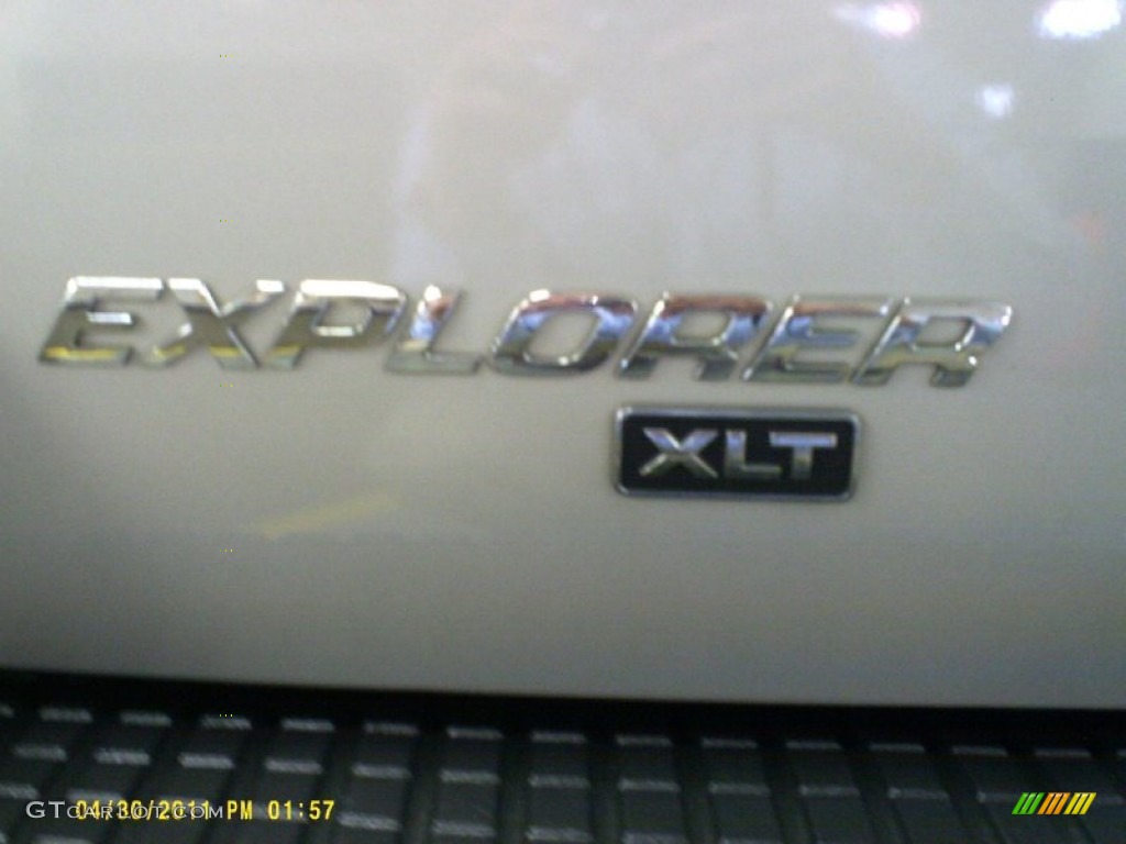 2003 Explorer XLT 4x4 - Silver Birch Metallic / Midnight Gray photo #10