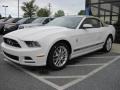 2013 Performance White Ford Mustang V6 Premium Convertible  photo #2