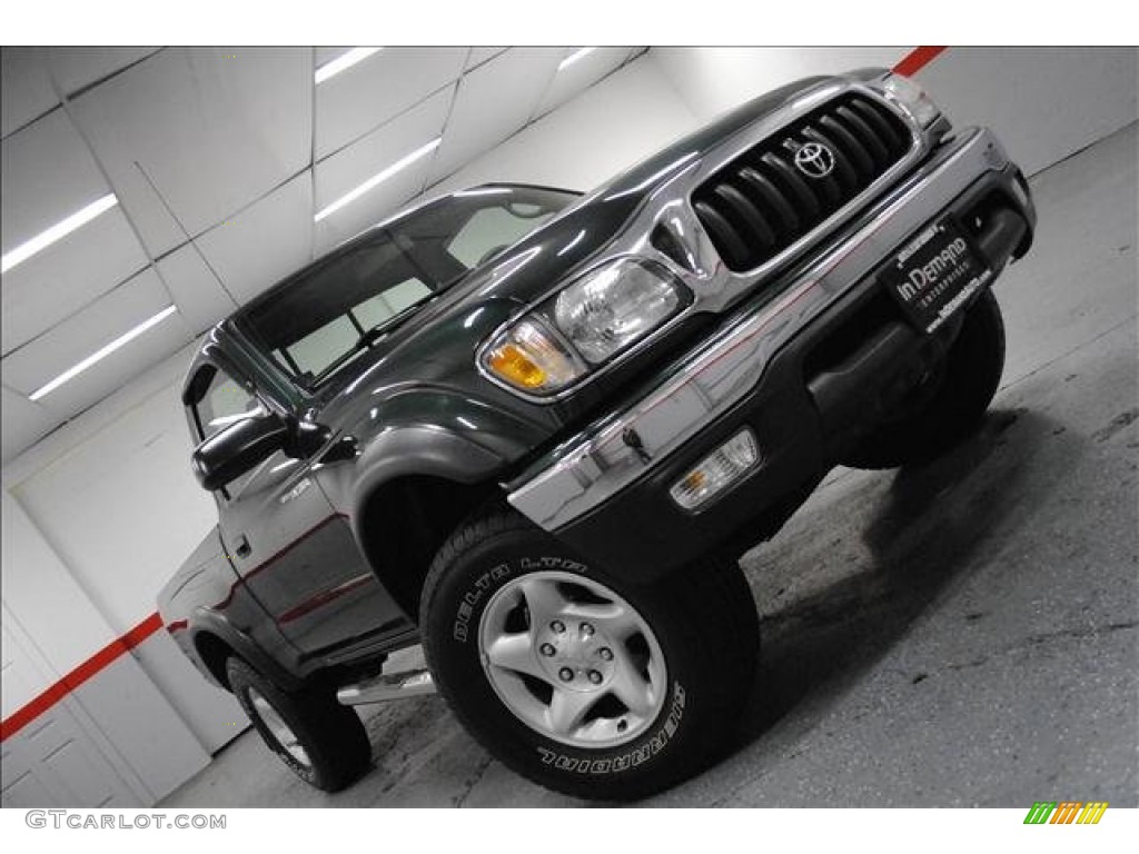 2004 Tacoma Regular Cab 4x4 - Imperial Jade Mica / Oak photo #1