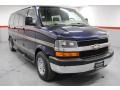 2005 Dark Blue Metallic Chevrolet Express 2500 Extended Passenger Conversion Van  photo #10