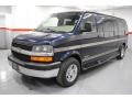 2005 Dark Blue Metallic Chevrolet Express 2500 Extended Passenger Conversion Van  photo #14