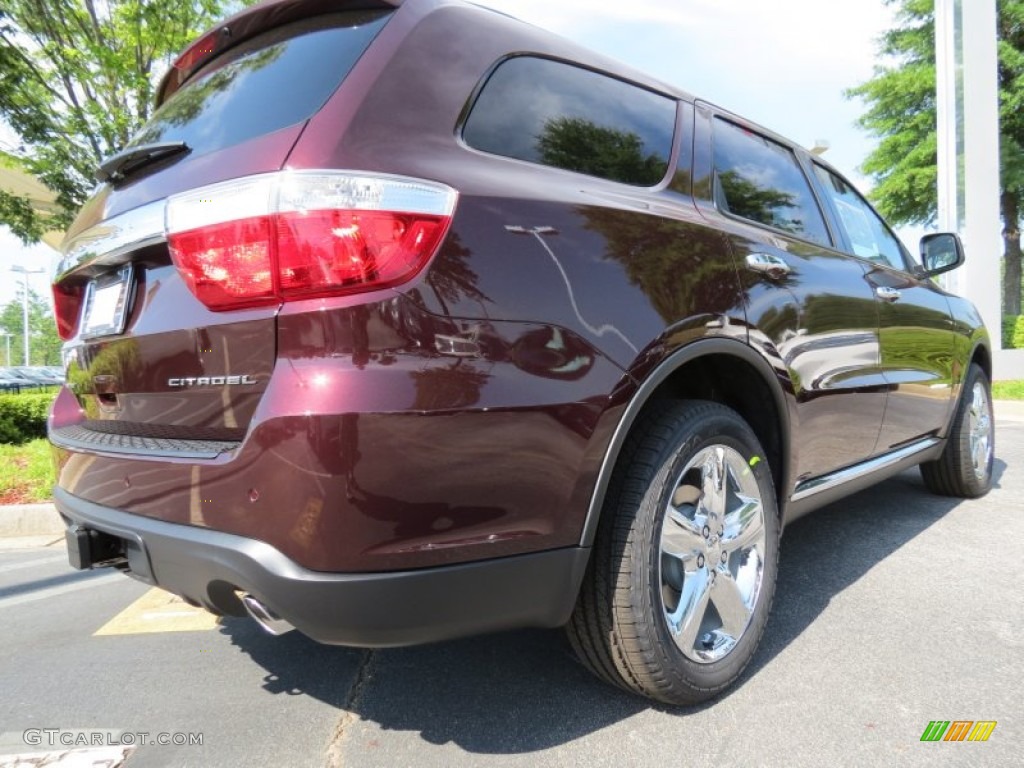 Deep Molten Red Pearl 2012 Dodge Durango Citadel Exterior Photo #64553293