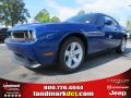 2012 Blue Streak Pearl Dodge Challenger SXT  photo #1