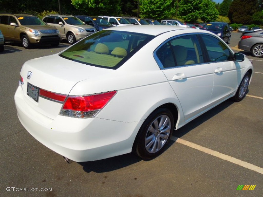 2011 Accord EX Sedan - Taffeta White / Ivory photo #6