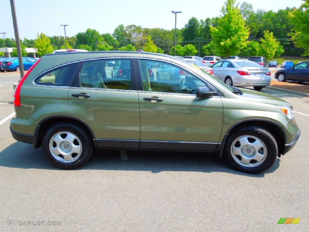 2008 CR-V LX - Green Tea Metallic / Ivory photo #3