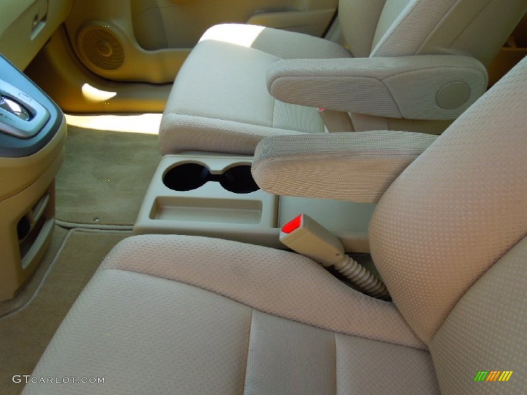 2008 CR-V LX - Green Tea Metallic / Ivory photo #9