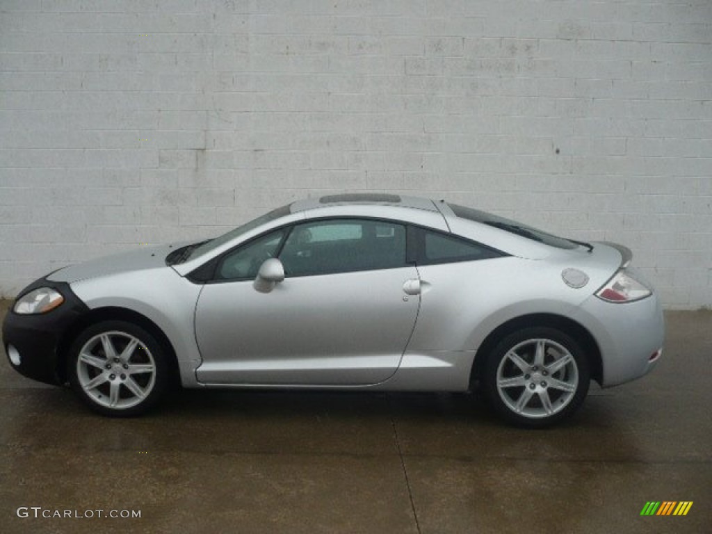 2006 Eclipse GT Coupe - Liquid Silver Metallic / Dark Charcoal photo #1