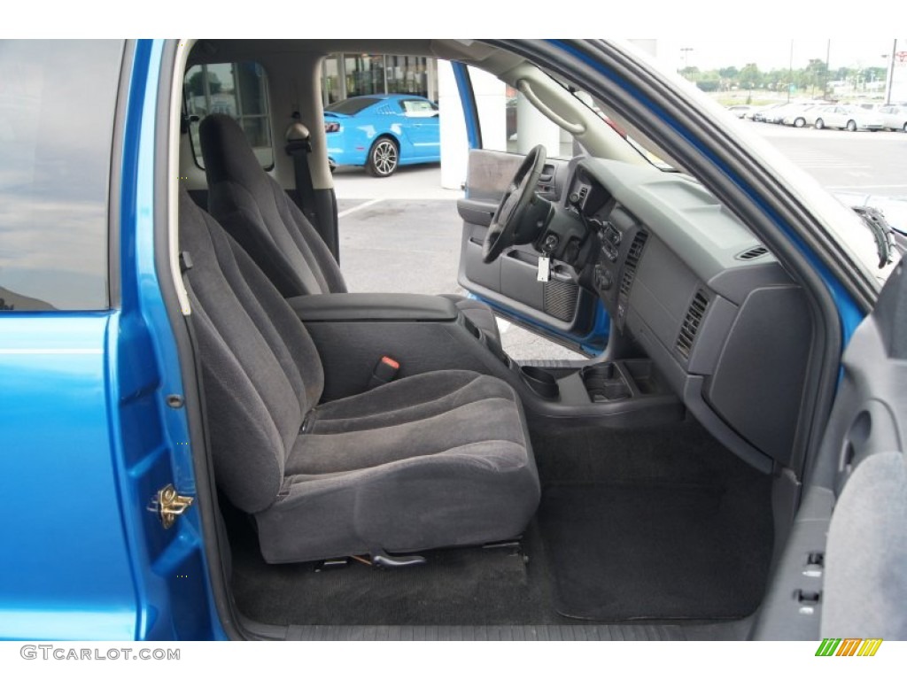 Dark Slate Gray Interior 2004 Dodge Dakota SLT Club Cab Photo #64556801
