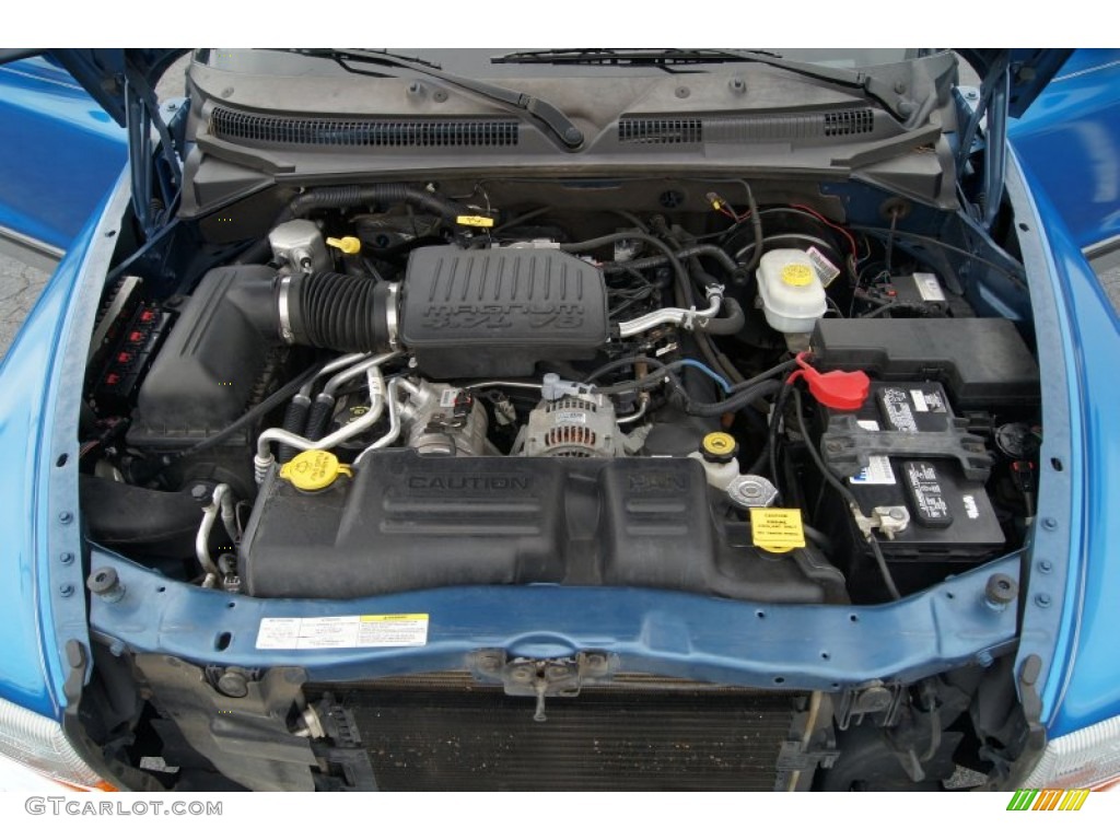2004 Dodge Dakota SLT Club Cab 4.7 Liter SOHC 16-Valve PowerTech V8 Engine Photo #64556828