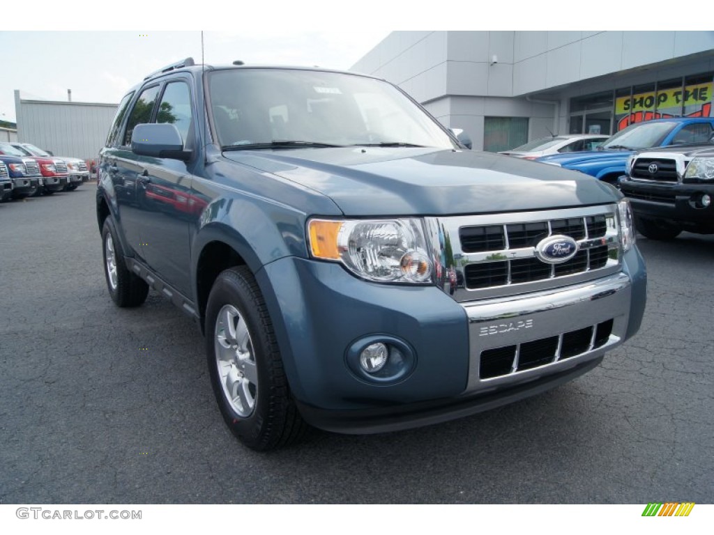 2012 Escape Limited V6 - Steel Blue Metallic / Charcoal Black photo #2