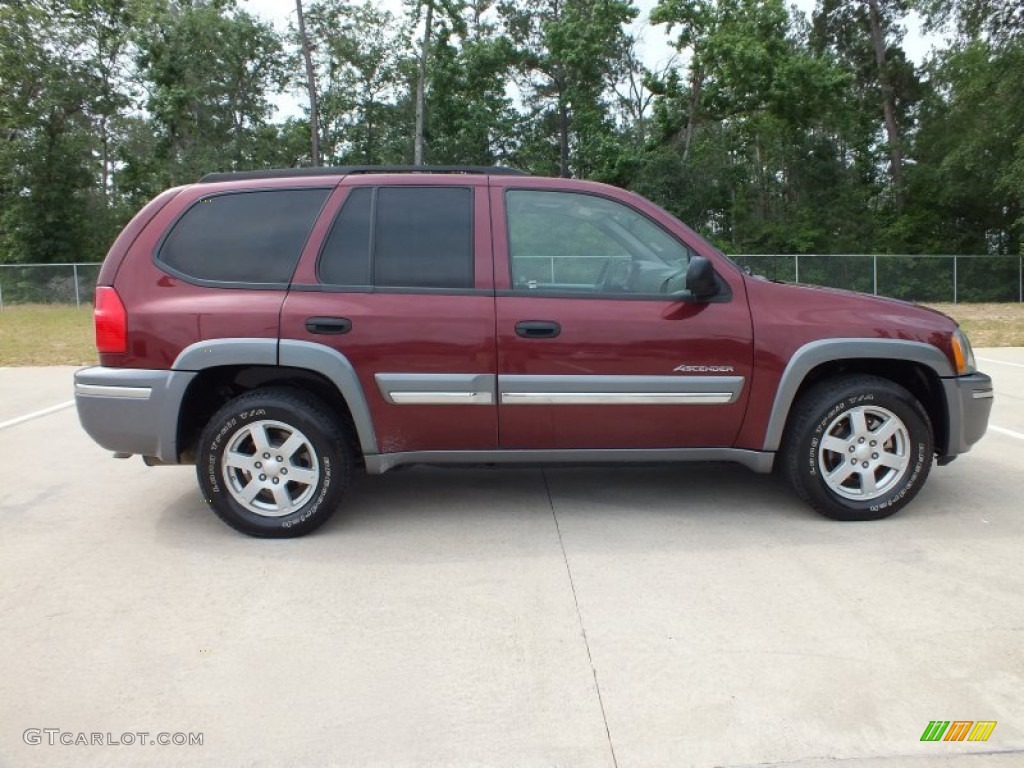 Napa Red Metallic 2004 Isuzu Ascender S Exterior Photo #64558877