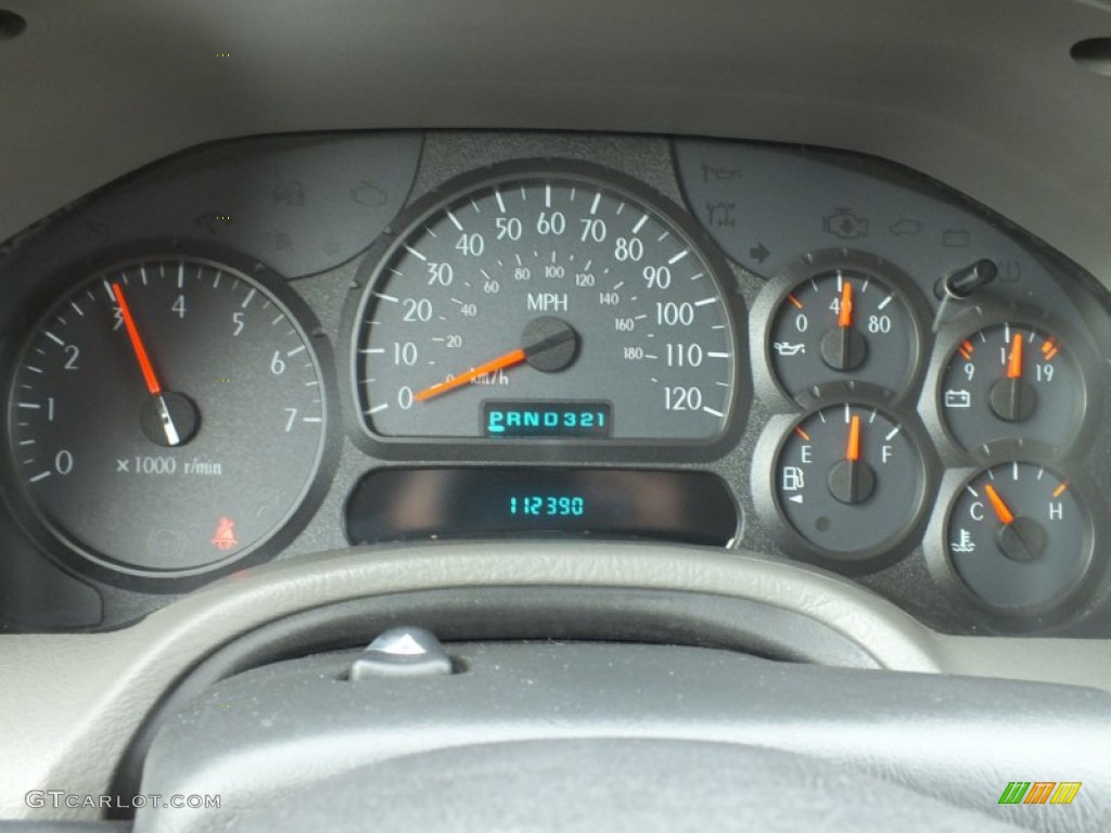 2004 Isuzu Ascender S Gauges Photo #64559152