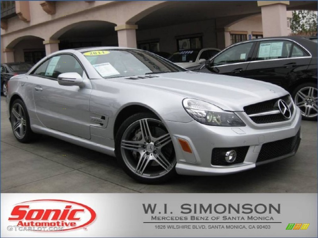 Iridium Silver Metallic Mercedes-Benz SL