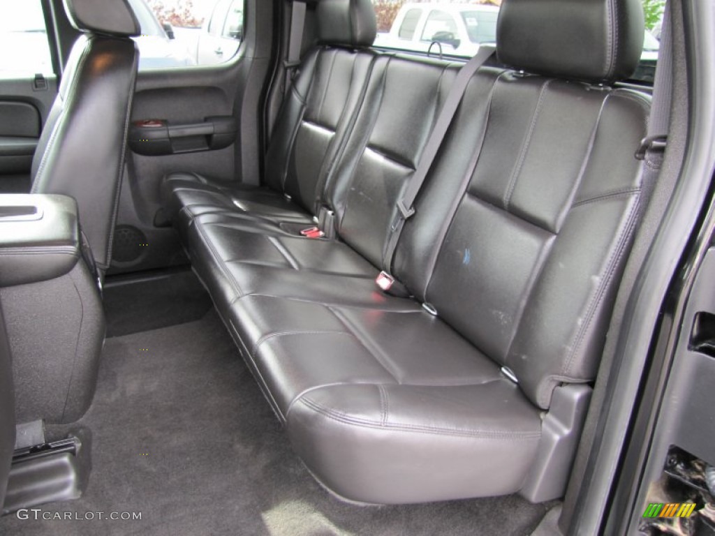 2007 Silverado 1500 LTZ Extended Cab 4x4 - Black / Ebony Black photo #22
