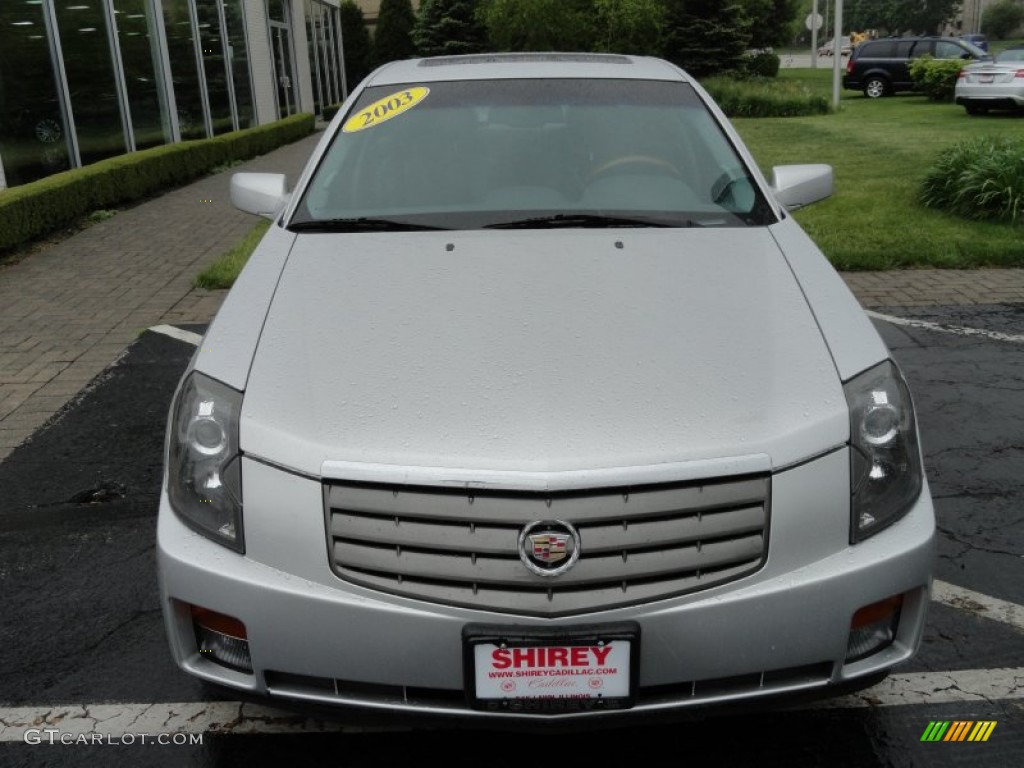 2003 CTS Sedan - Sterling Silver / Ebony photo #2