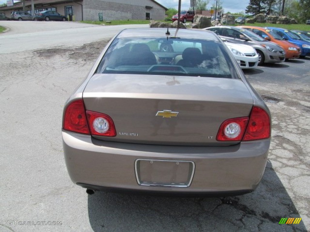 2008 Malibu LT Sedan - Amber Bronze Metallic / Cocoa/Cashmere Beige photo #5