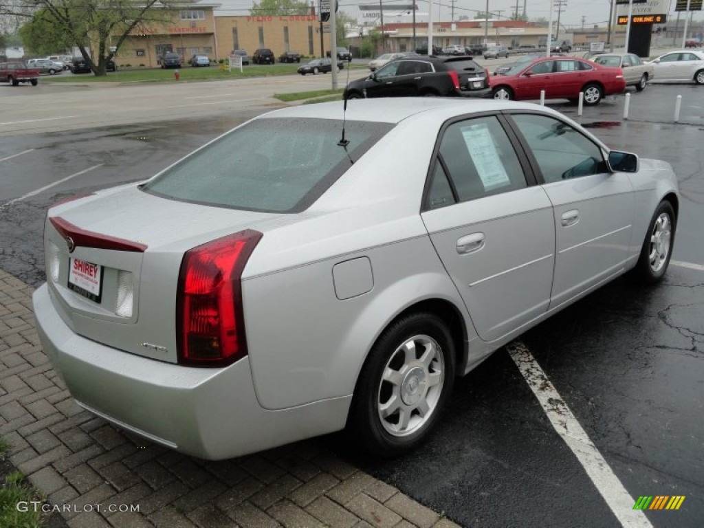 2003 CTS Sedan - Sterling Silver / Ebony photo #4