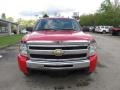 2008 Victory Red Chevrolet Silverado 1500 Work Truck Extended Cab 4x4  photo #6