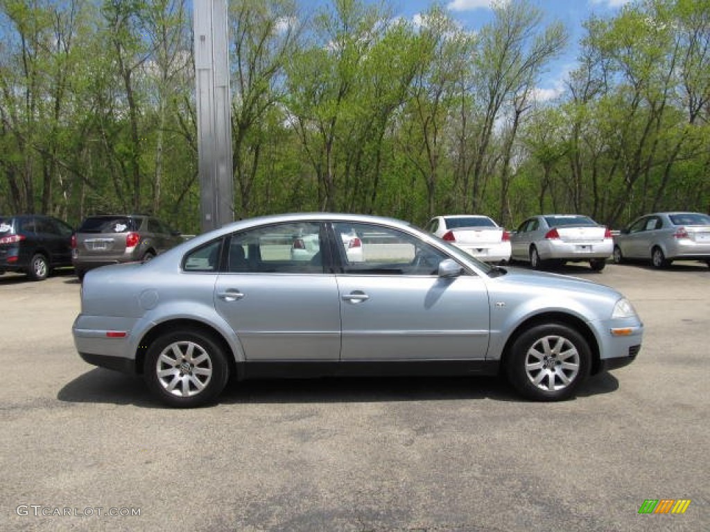 2003 Passat GLS Sedan - Reflex Silver Metallic / Grey photo #4