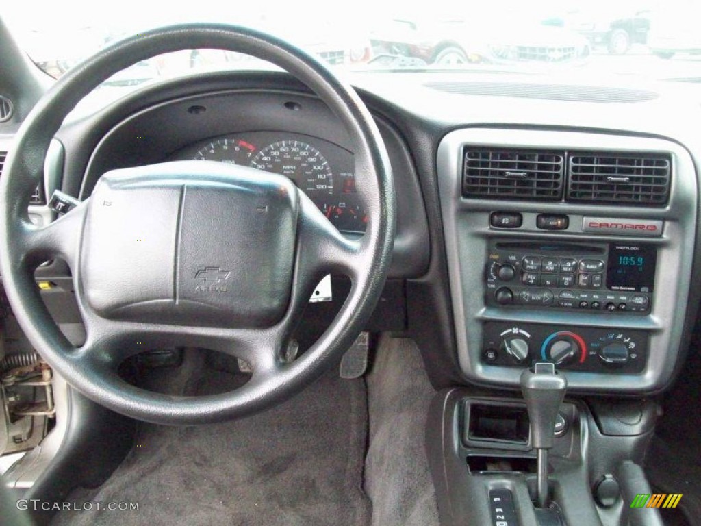 2001 Camaro Coupe - Light Pewter Metallic / Ebony photo #8