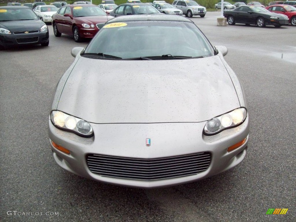 2001 Camaro Coupe - Light Pewter Metallic / Ebony photo #14