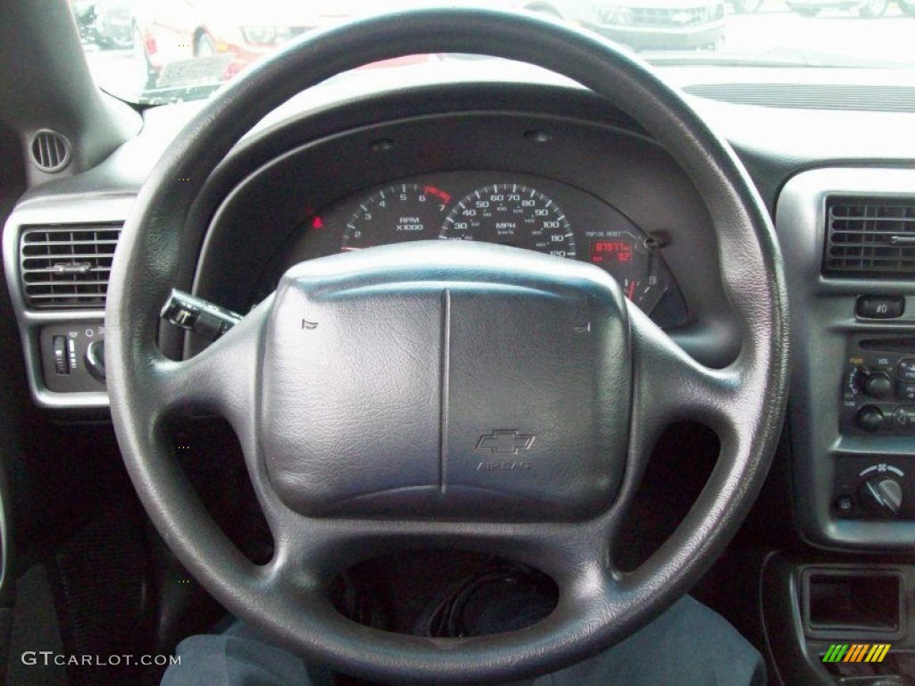2001 Camaro Coupe - Light Pewter Metallic / Ebony photo #22