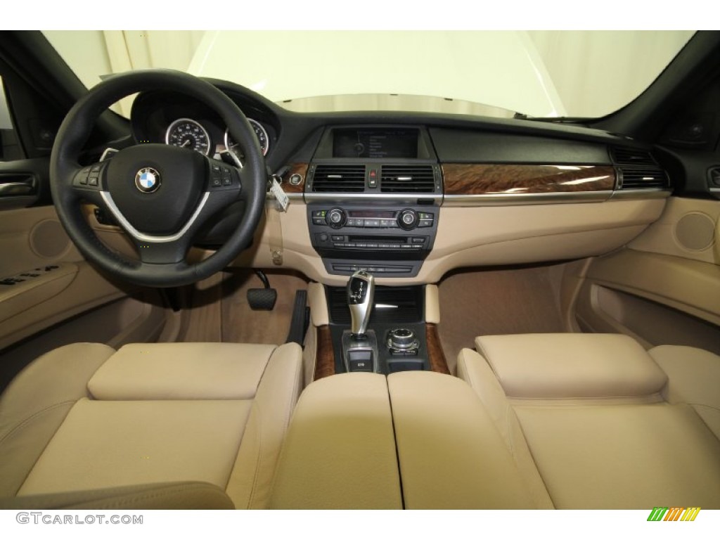 2012 X6 xDrive35i - Alpine White / Sand Beige photo #4