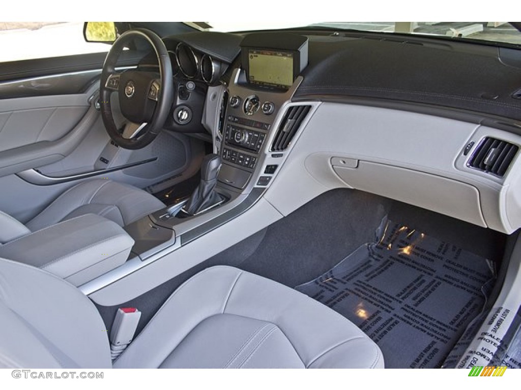 Light Titanium/Ebony Interior 2012 Cadillac CTS Coupe Photo #64566494