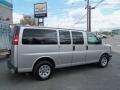 2012 Sheer Silver Metallic Chevrolet Express LT 1500 Passenger Van  photo #2