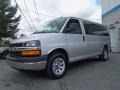 2012 Sheer Silver Metallic Chevrolet Express LT 1500 Passenger Van  photo #7