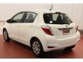 2012 Super White Toyota Yaris L 5 Door  photo #8