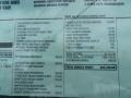 2012 Chevrolet Express LT 1500 AWD Passenger Van Window Sticker