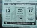 2012 Chevrolet Express LT 1500 AWD Passenger Van Window Sticker
