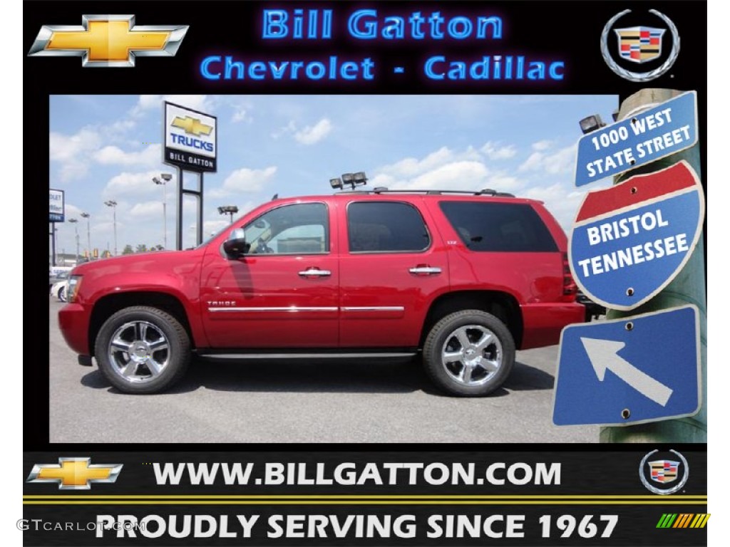 Crystal Red Tintcoat Chevrolet Tahoe