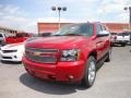 2012 Crystal Red Tintcoat Chevrolet Tahoe LTZ 4x4  photo #2