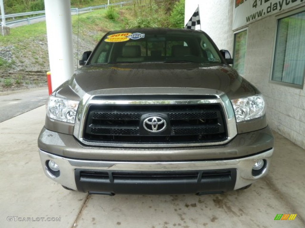 2010 Tundra Double Cab 4x4 - Pyrite Brown Mica / Sand Beige photo #6