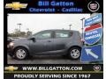 Cyber Gray Metallic 2012 Chevrolet Sonic LS Hatch