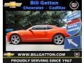 Inferno Orange Metallic - Camaro SS Coupe Photo No. 1