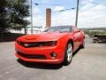 Inferno Orange Metallic - Camaro SS Coupe Photo No. 2